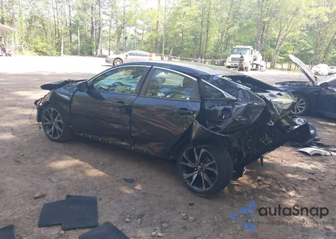 2021 Honda Civic Sport z USA, uszkodzony, nr VIN 2HGFC2F85MH509403